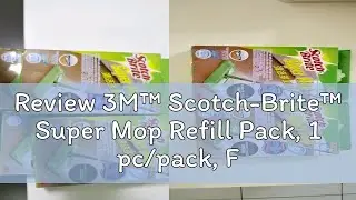 Review 3M&trade; Scotch-Brite&trade; Super Mop Refill Pack, 1 pc/pack, For Easy Sweeper