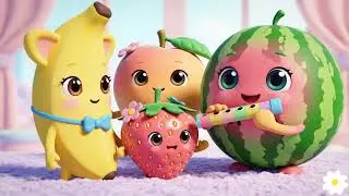 🍉 Relaxing Baby Sensory ASMR | Fruit Sounds for Sleep & Focus 😴 | Kids Sensory Word