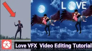 Cinematic Beautiful Love Animation VFX || Love VFX Tutorial || Beautiful Love Background Editing VFX