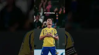 Cristiano Ronaldo Salary Al Nassr #footballtiktok #football #footballedits #ronaldo #salary