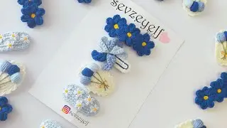 ÖRME RÜZGAR GÜLÜ TOKA YAPIMI / KNITTED WIND ROSE BUCKLE MADE