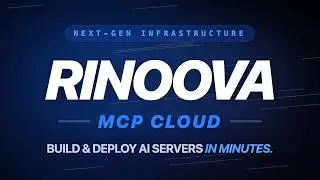 Rinoova Cloud | The Ultimate Visual MCP Development Platform 🚀☁️