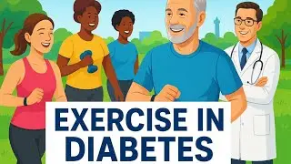 EXERCISE IN DIABETES  !  #diabetes #exercise #healthtips