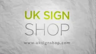 House Sign Promotional Video - by UK Sign Shop
