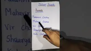 Military Awards #genralknowledge #youtube #viralshort #india #