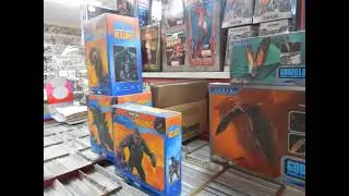 New Rodan Mothra King Kong Godzilla figures Ray Harryhausen Triceratops kit @ JC'S Comics N More