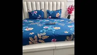 Elastic fitted bedsheets details in description