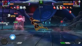 Dark Phoenix almost collects Hood | Battle of Top 2 | MCOC War #8 - Season 61 - Salty vs NewN