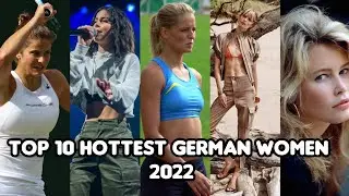 Top 10 Hottest German Women 2022|German Women|Hot women