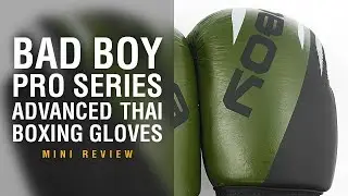 Bad Boy Pro Series Advanced Thai Boxing Gloves - Fight Gear Focus Mini Review