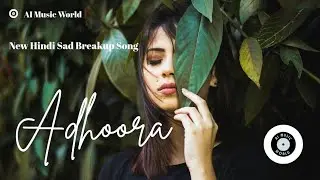 Adhoora New Hindi Sad Breakup Song Created by AI Music World 