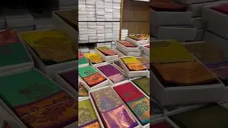 Luxury Bridal silk sarees ₹1999 Today&rsquo;s full video #elampillai #handloom #saree #trending #silksaree