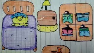 |DIY PAPER DUCK house|🏡🦆💫💖#diy #artandcraft #shorts