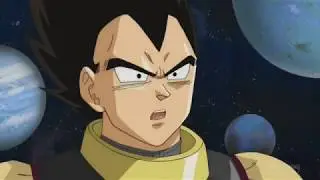 Vegeta attempts to ask important questions about the universe