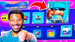 Road to UNLOCK RONIN RUFFS! l Brawl Stars