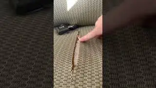 Cheap and easy seat repair #shorts