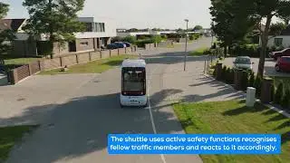 Autonomous Shuttle Recognising Fellow Traffic Members
