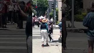 July 4th - Free America Protest in  Los Feliz  (Part 03)