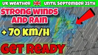 Uk weather ⛈️ Important Alert ⚠️ Strong winds and heavy rain / Uk weather tomorrow #met_office