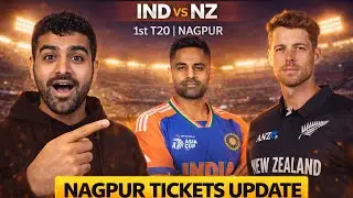 IND vs NZ 1st T20 Nagpur 🎟️ | Ticket Update &ndash; Price, Platform & Release Date