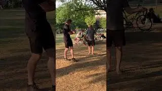 Learning Poi in the Park! #FlowArts