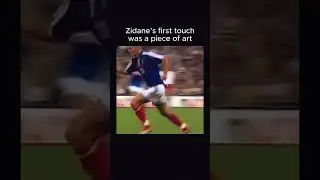 TIMELESS! That Zidane touch #legend #football #firsttouch