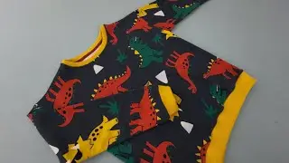 Раскрой и шитье больших кофт для детей / Своими руками