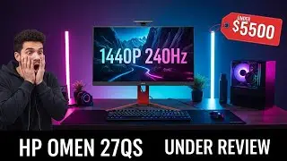 HP OMEN 27qs Review 2025: 1440p 240Hz Gaming Monitor Worth Your Money?