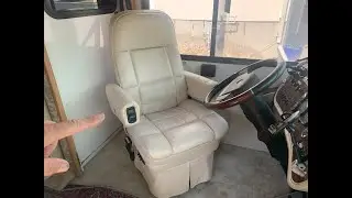 RV Captain's Seat Swivel Release Cable Fix