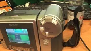 Sharp VL-A111 8mm Camcorder Viewcam.