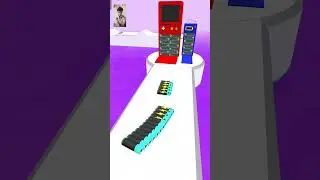 BATTERY RUN GAME 3D #SHORT #GAMES #batteryRUN#batterygame