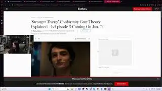 Реакция MoistCr1TiKal на теорию &laquo;ворот конформизма&raquo; в сериале &laquo;Очень странные дела&raquo;.