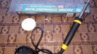 Unboxing Solding iron testing Review best koocu solding iron