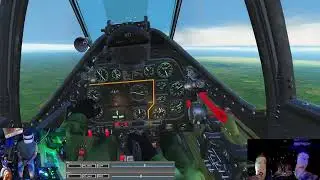 DCS World War 2 in VR. Warbird Work. Quest 3. 4k 60fps AV1 Stream. RTX 4090.