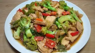 AYAM DAN BROKOLI DI MASAK BEGINI ENAK BANGET SEMUA SUKA | Menu Sahur dan Buka Puasa