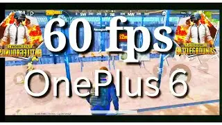 PUBG MOBILE 60FPS / ONEPLUS 6 / FNATIC MODE!