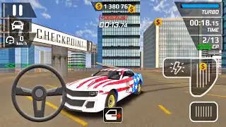 Car Driving Stunts Simulator: Smash Car Hit American Car Driving - All Cars Unlocked Gameplay