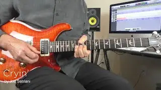 Cryin' | Joe Satriani | Guitar Instrumental Cover