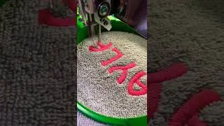 Embroidery 🧵 🪡￼ in towels