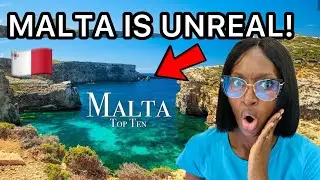 Foreigner Reacts To Top 10 Places To Visit in Malta - REACTION!!