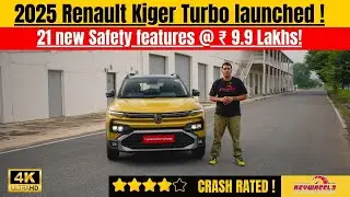 2025 Renault Kiger Turbo launched! Best turbo hatchback under ₹ 10 Lakhs in India ? | RevWheels