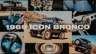 ICON Old School BR #64 Restored & Modified 1969 Ford Bronco