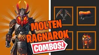 MOLTEN RAGNAROK COMBOS | FORTNITE SKIN REVIEW