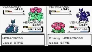Pokemon  gold vs crystal  on tgb dual  emulator