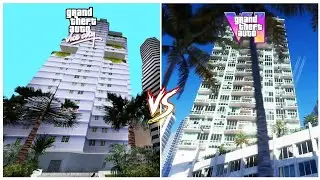 GTA VC vs GTA 6 Graphics and Map Comparison. Amazing Video