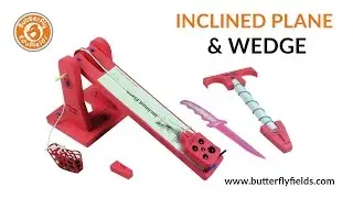 Build Inclined Plane, Wedge & Screw Project| DIY Simple Machines | Butterfly Fields