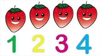 Counting Fruit Kids Song and Lesson | Children's Education | Dream English