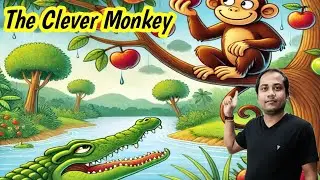 The Clever Monkey full text line by line analysis in bangla Class V সম্পূর্ণ সহজ বাংলায় বিশ্লেষন