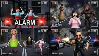 Yuta Mio Panik CCTV Merekam Monster Menyerang Lewat Portal Dan Ada Bos Nya😱lSakura School Simulator