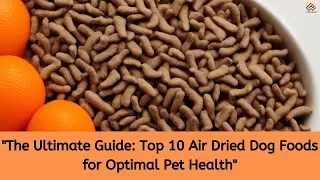 The Ultimate Guide: Top 10 Air Dried Dog Foods for Optimal Pet Health